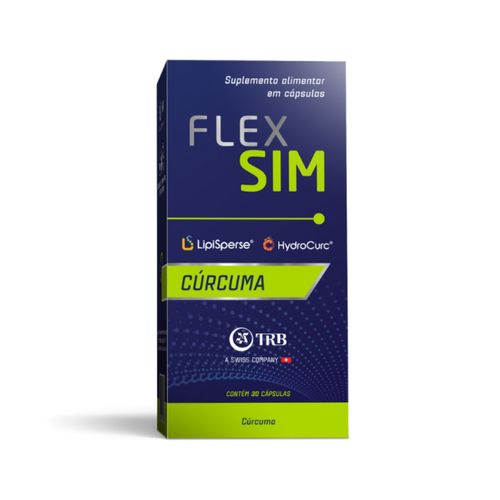 Cúrcuma TRB Flexsim 130mg 30 Cápsulas