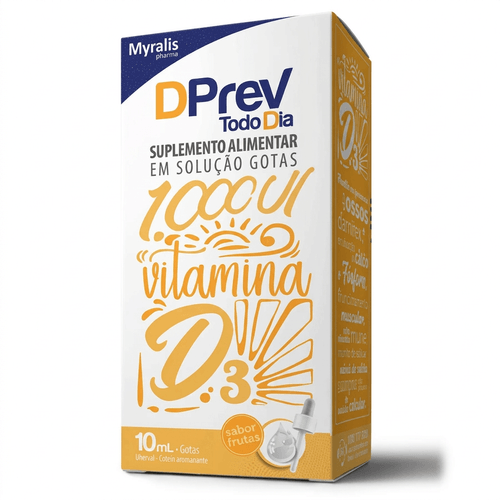 Vitamina D Myralis Dprev Todo Dia 1.000UI 10ml