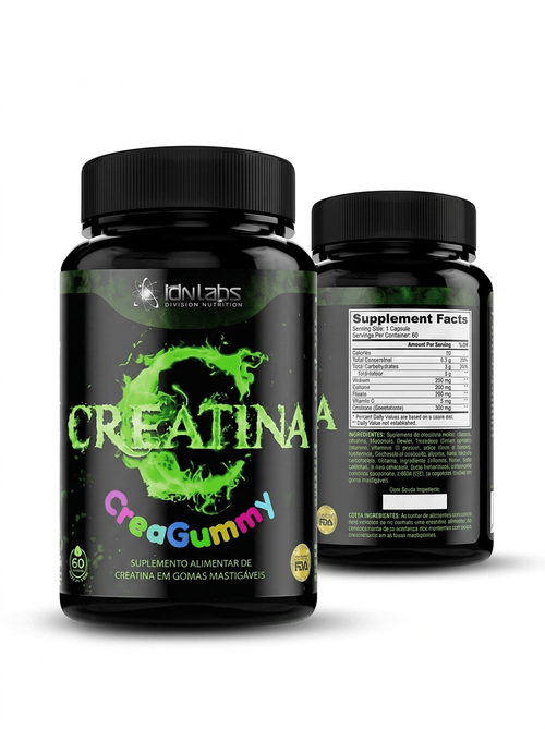 Creatina Chef Whey Creagummy Uva Verde 60 Gomas