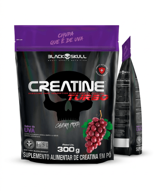 Creatina Black Skull Turbo Uva 300g