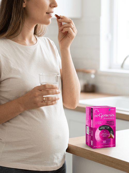 Suplemento Alimentar Exeltis Regenesis Premium Lipinova 60 Cápsulas