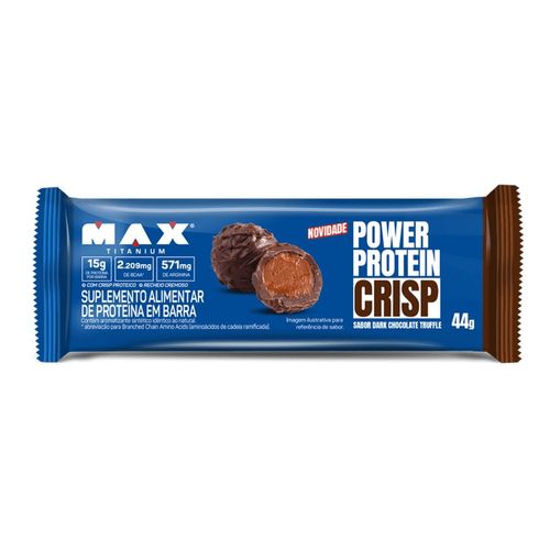 Barra de Proteína Power Crisp Dark Chocolate Truffle 44g
