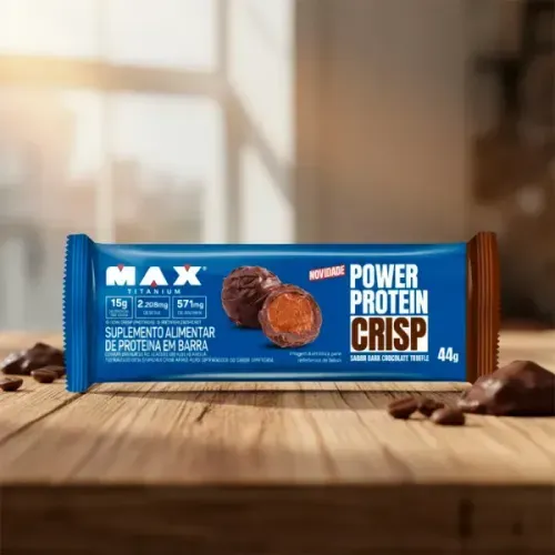 Barra de Proteína Power Crisp Dark Chocolate Truffle 44g