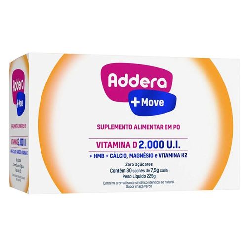 Vitamina D Addera + Move 2.000UI Hypera 30 Sachês