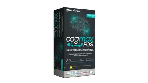 Suplemento de Vitaminas e Minerais Cogmax Eurofarma 60 Cápsulas