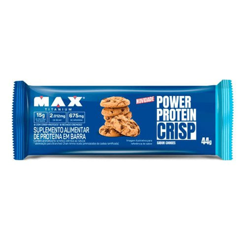 Barra de Proteína Max Titanium Power Protein Cookies 44g