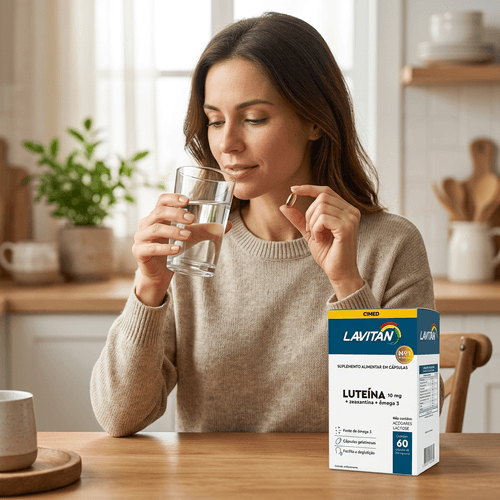 Lavitan Luteína com 60 Cápsulas - Cimed