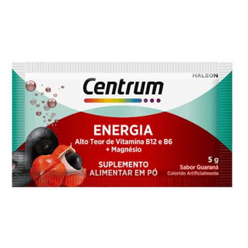 Multivitamínico Centrum Energia Guaraná 5g 1 Sachê