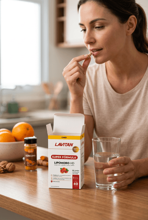 Lavitan Lipomoro Super Fórmula Com 60 Cápsulas - Cimed