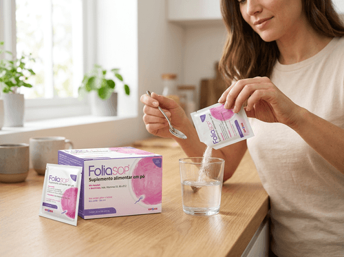 Suplemento Alimentar Gross Folia SOP Mio-Inositol e Ácido Fólico 30 Sachês