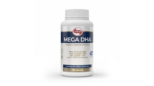 Mega Dha - 120 Cápsulas - Vitafor