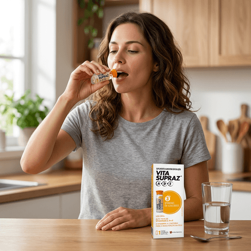 Multivitamínico Vita Supraz A+D+E Gotas União Química 3ml