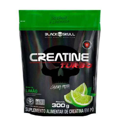 Creatina Black Skull Turbo Limão 300g