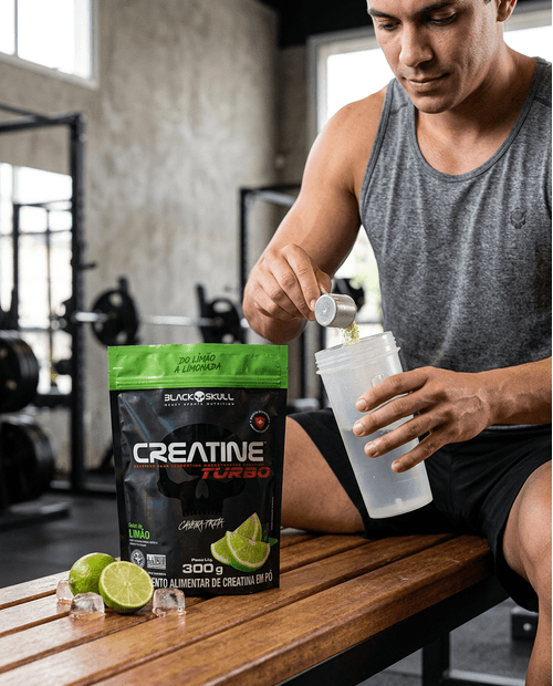Creatina Black Skull Turbo Limão 300g