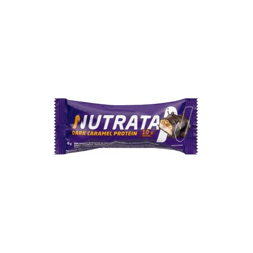 Barra de Proteína Nutrata Caramelo com Cobertura Dark 45g