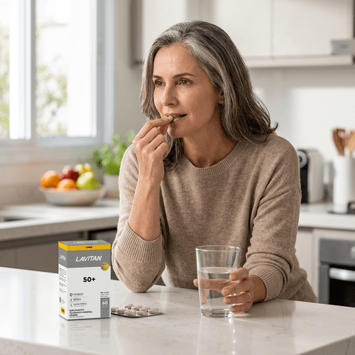 Suplemento Vitamínico Lavitan Sênior 50+ com 60 comprimidos - Cimed