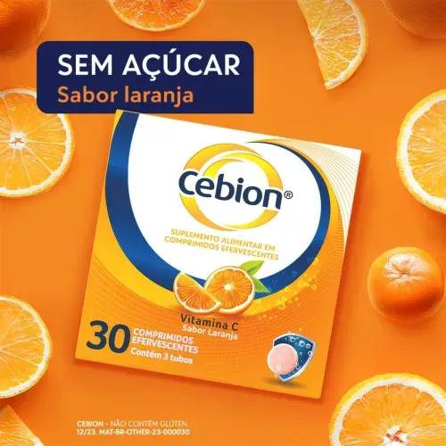 Vitamina C Cebion 1g 30 Comprimidos