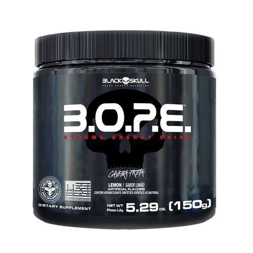 Pré-Treino Black Skull B.O.P.E. Limão 150g