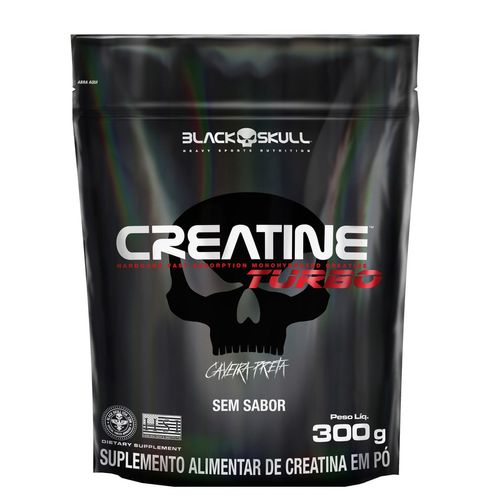 Creatina Black Skull Turbo Monohidratada 300g