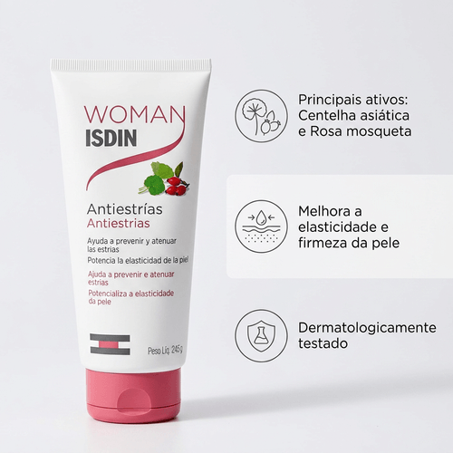 Creme Corporal ISDIN Woman Antiestrias 245g