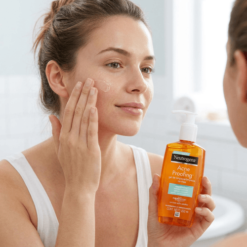 Gel de Limpeza Facial Neutrogena Acne Proofing com Ácido Salicílico 200ml
