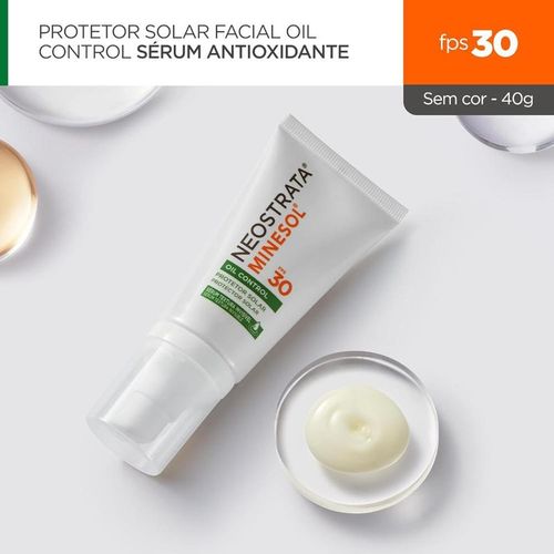Protetor Solar Facial em Sérum NeoStrata Minesol Oil Control com FPS 30 40g
