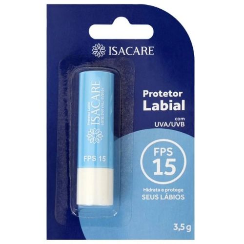 Protetor Labial Isacare com FPS 15 3,5g