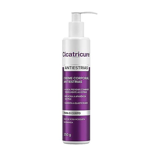 Creme Corporal Cicatricure Antiestrias com Rosa Mosqueta e Niacinamida 250g