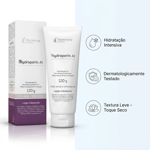 Loção Hidratante Corporal Hydraporin AI 120g