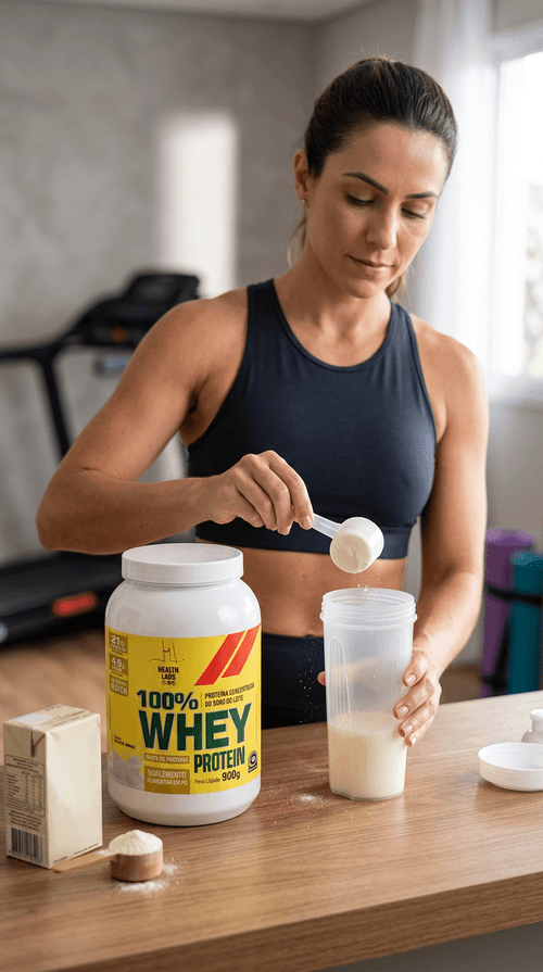 Whey Protein Pure Health Labs Leite Ninho - 900g