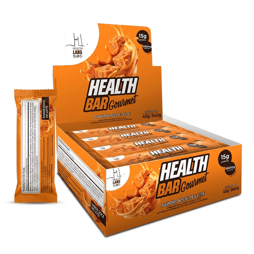 Barra de Proteína HealthBar Doce de Leite 45g