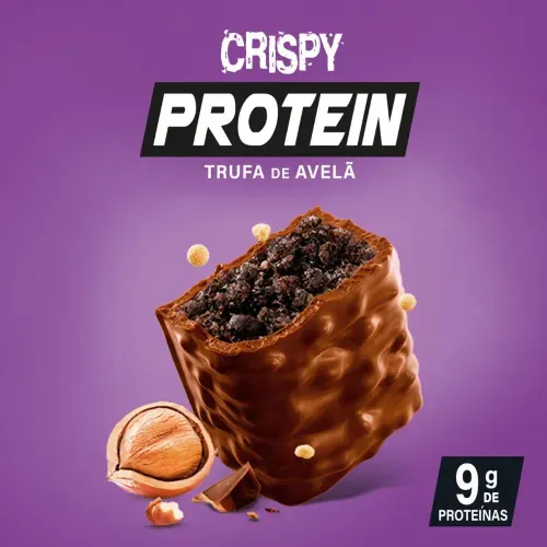 Barra de Proteína Nutry Crisp Trufa de Avelã 30g