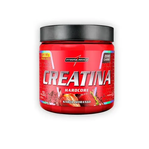 Creatina Integralmédica Hardcore Morango 350g