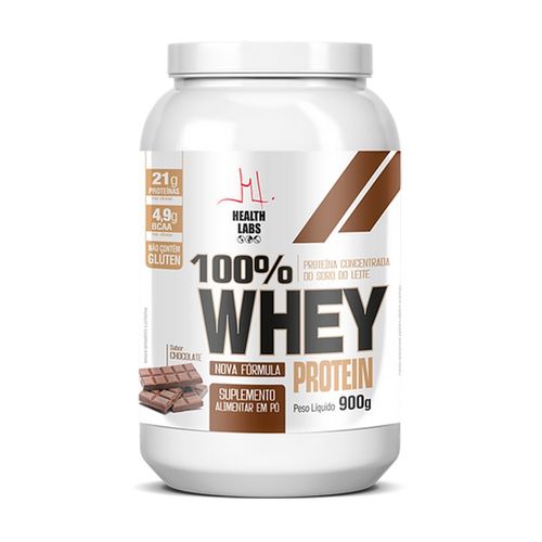 Whey Protein Health Labs 100% Pure Chocolate 900g