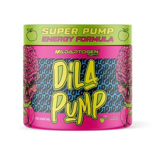 Pré-Treino Adaptogen Dila Pump Maçã Verde 150g