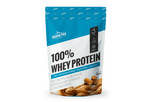 Whey Protein 100% Shark Paçoca 900g