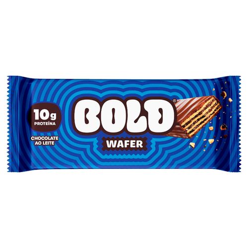 Wafer Bold Chocolate ao Leite - 40g