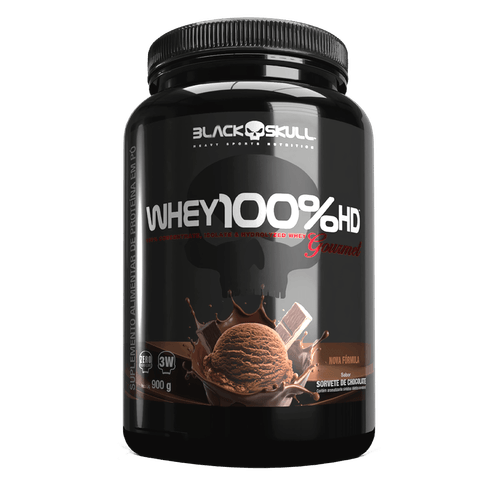 Whey Black Skull 100% HD Gourmet Chocolate - 900g
