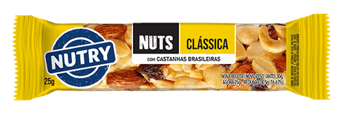 Barra de Cereais Nutry Nuts Clássica 25g