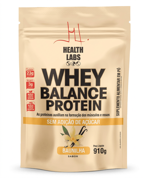 Whey Protein Health Labs Balance Baunilha 910g