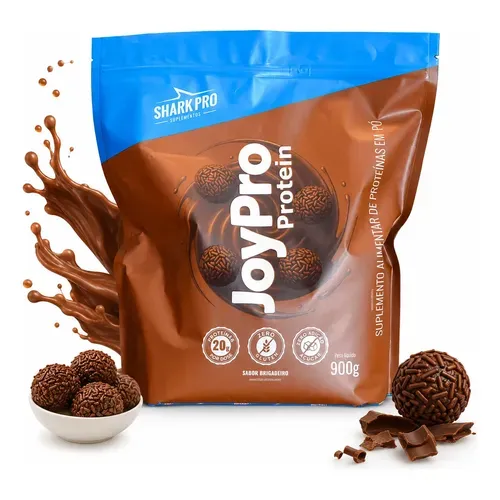 Whey Protein Joypro Shark Brigadeiro 900g