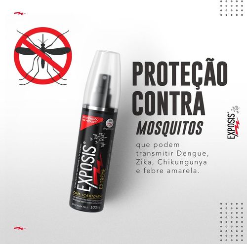 Repelente Spray Exposis Extreme com Icaridina 100ml