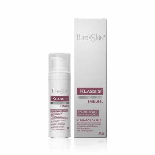 Creme Clareador em Gel TheraSkin Klassis com FPS 20 30g