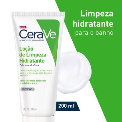 Loção de Limpeza Hidratante CeraVe com Ceramidas 200ml