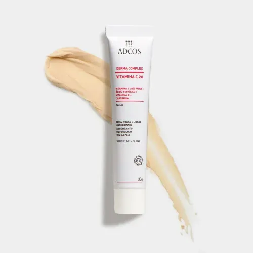 Creme Anti-Idade Adcos Derma Complex Vitamina C - 30g