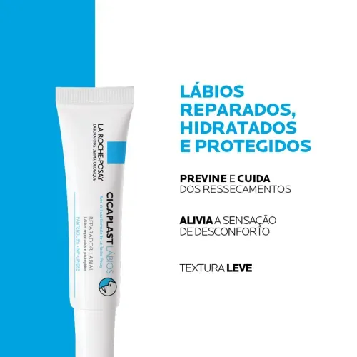 Reparador Labial La Roche-Posay Cicaplast com Pantenol 7,5ml