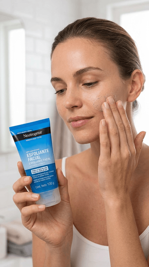 Esfoliante Facial Neutrogena Deep Clean Energizing com Microesferas 100g