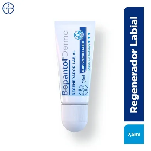 Hidratante Labial Bepantol Derma com Vitamina E e Pantenol 7,5g