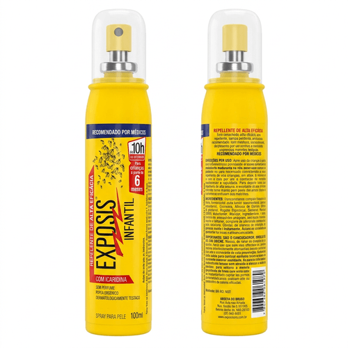 Repelente Spray Exposis Infantil com Icaridina 100ml