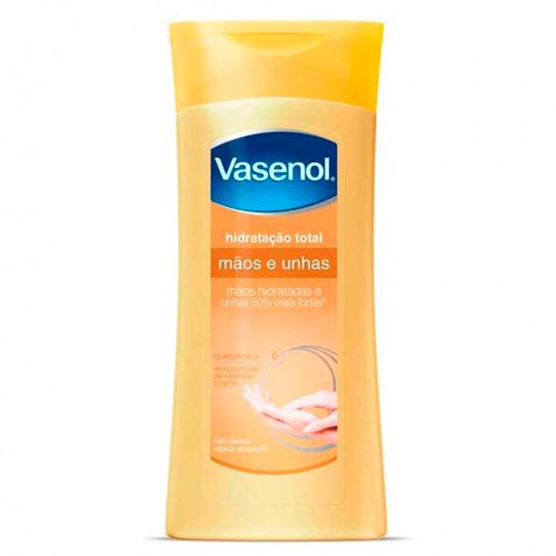 Hidratante para Mãos e Unhas Vasenol com Queratina 200ml